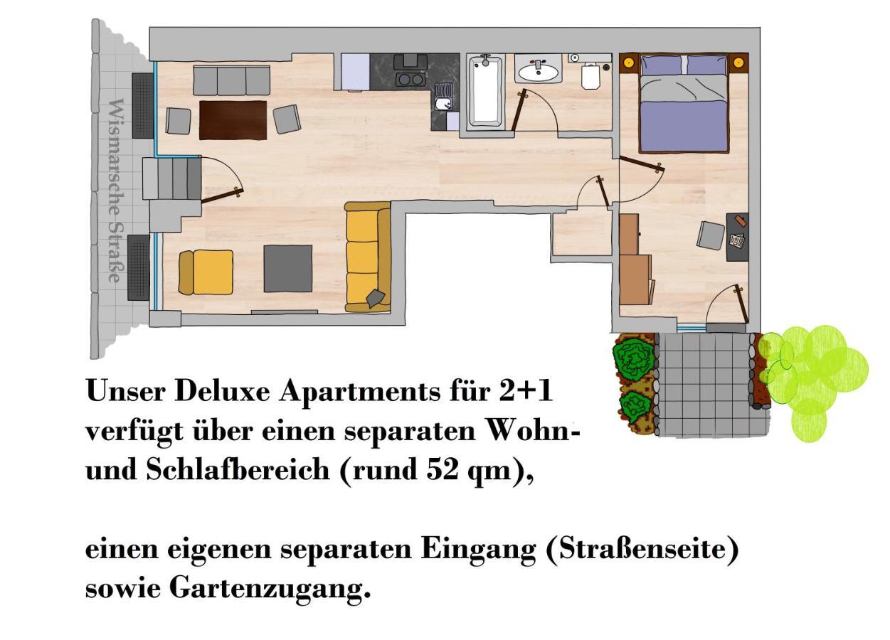 Apartments Zur Alten Konditorei Schwerin  Exterior photo